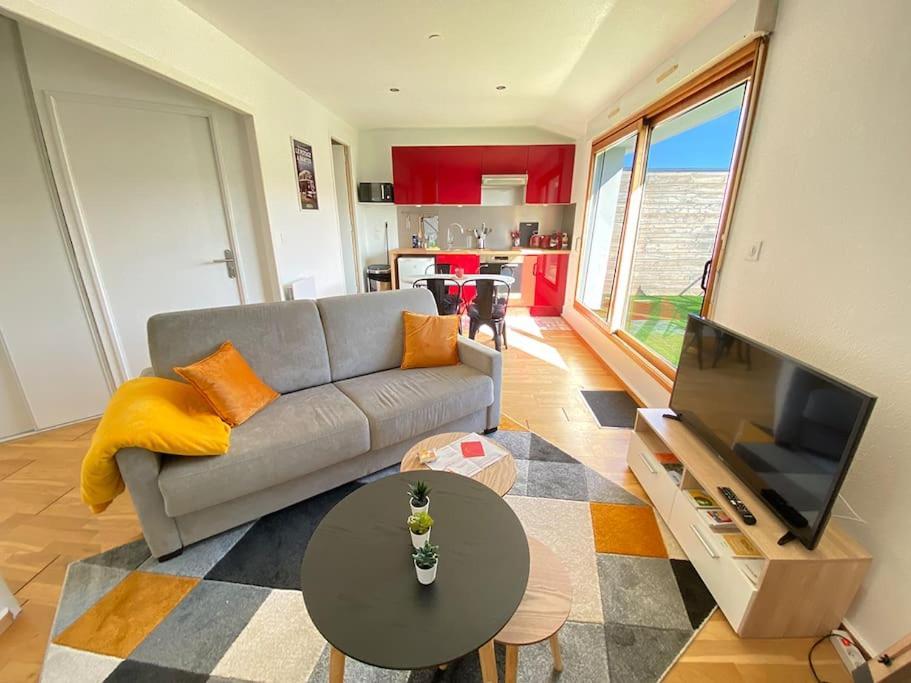 Grand Studio, Belle Terrasse Avec Vue Nantes Exterior photo