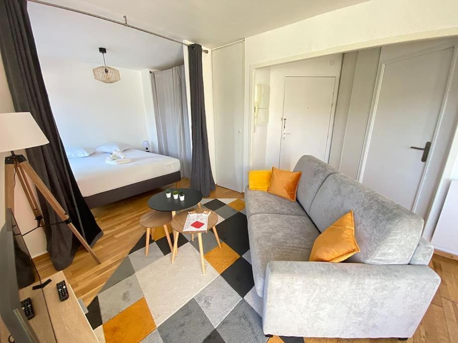 Grand Studio, Belle Terrasse Avec Vue Nantes Exterior photo
